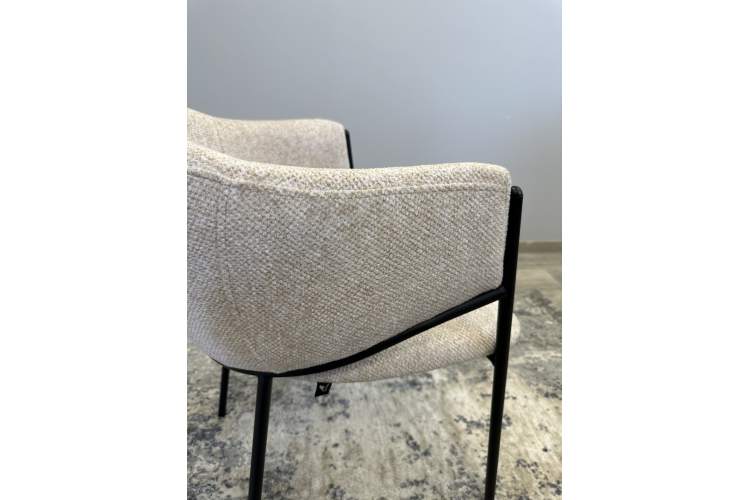 Комплект стульев 2шт KENNER 308SD черный/бежевый-15