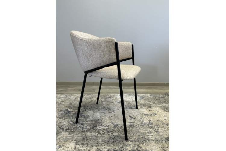 Комплект стульев 2шт KENNER 308SD черный/бежевый-16