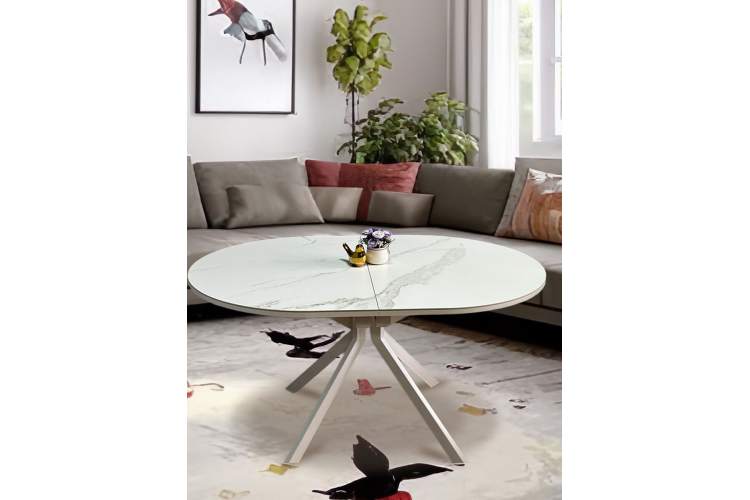 Стол KENNER DO1300 белый/керамика белая-1