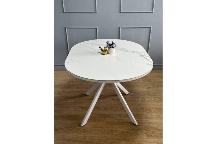 Стол KENNER DO1300 белый/керамика белая-12