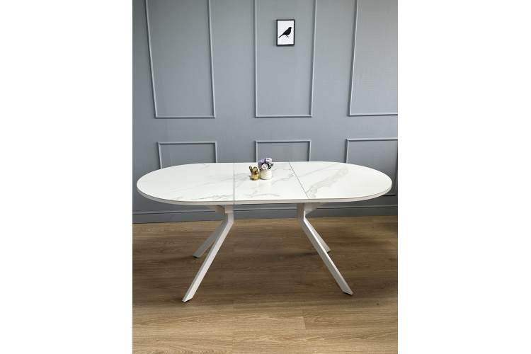 Стол KENNER DO1300 белый/керамика белая-14