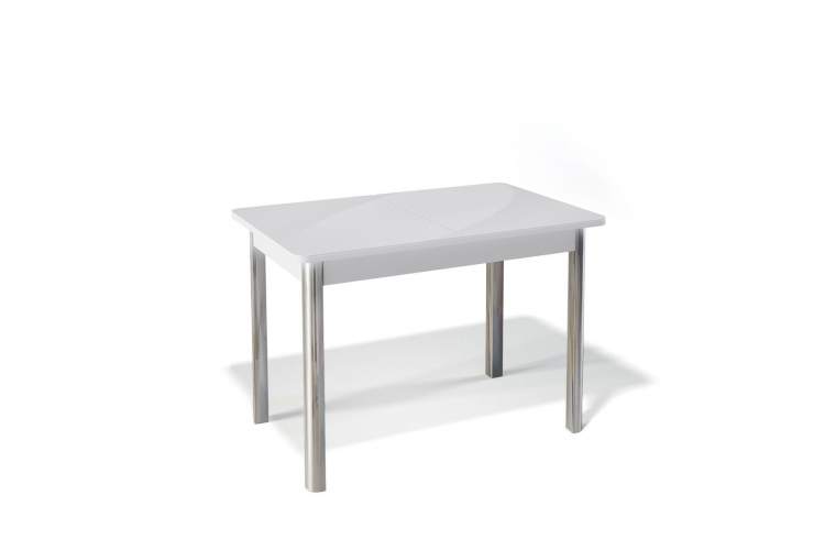 Стол KENNER 1100s белый/стекло белое сатин