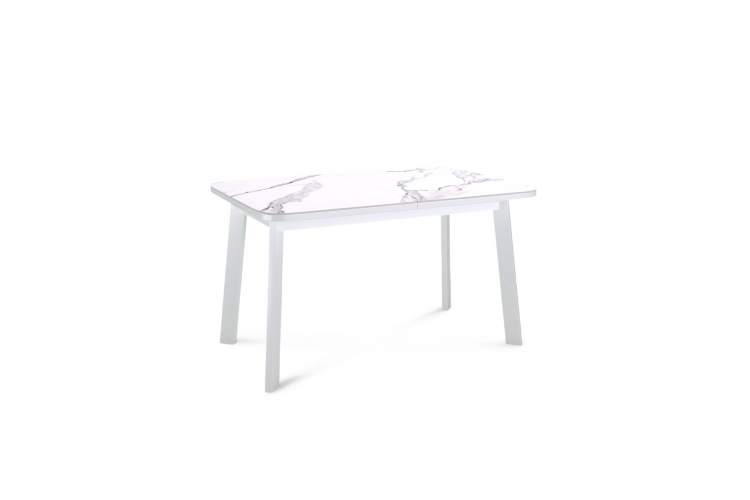 Стол KENNER AA1200 белый/керамика мрамор белый