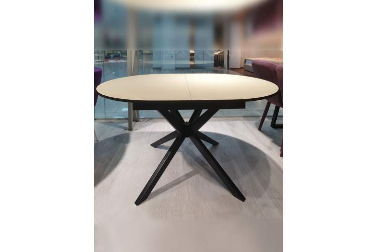 Стол KENNER B1300 венге/стекло крем сатин-3