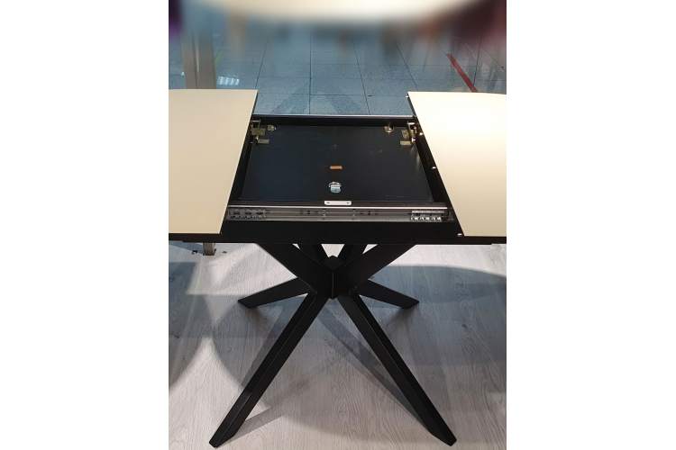 Стол KENNER B1300 венге/стекло крем сатин-4