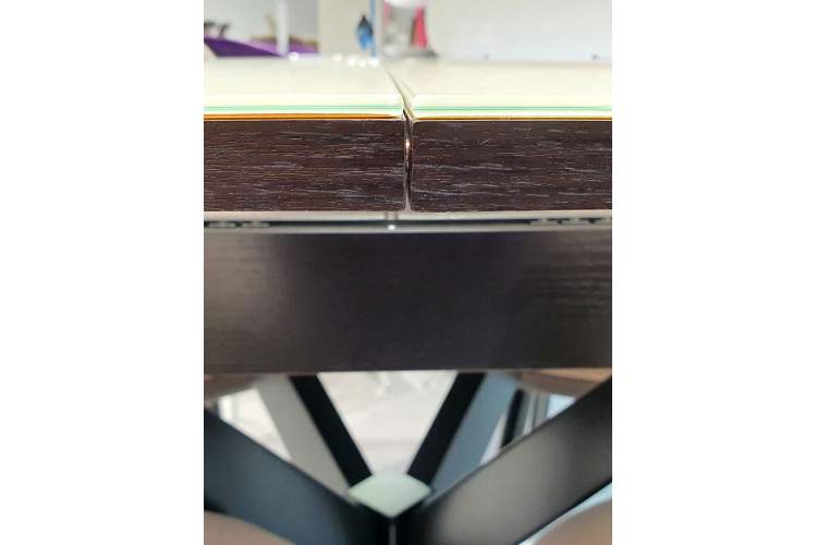 Стол KENNER B1300 венге/стекло крем сатин-8