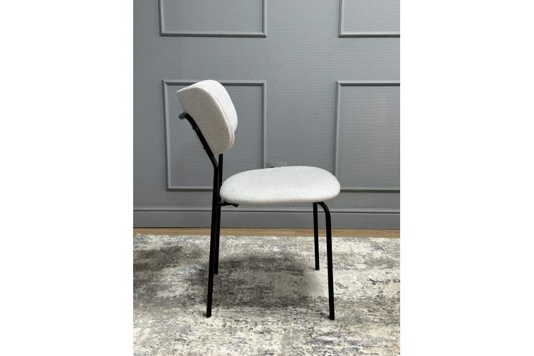 Комплект стульев 2шт KENNER 302SD черный/серебристый микробукле-3