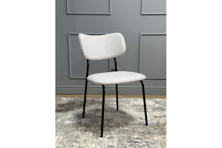 Комплект стульев 2шт KENNER 302SD черный/серебристый микробукле-9