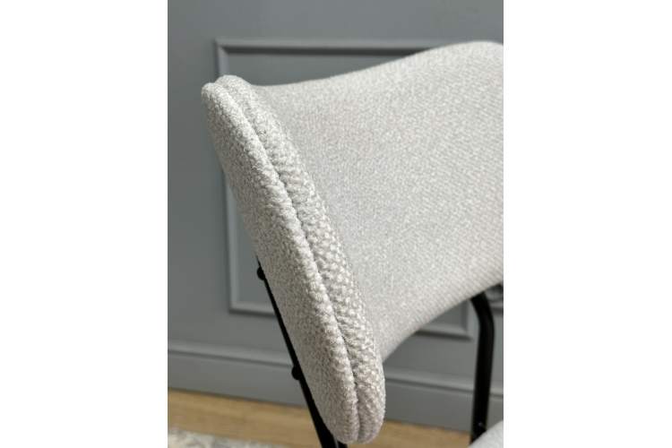 Комплект стульев 2шт KENNER 302SD черный/серебристый микробукле-10