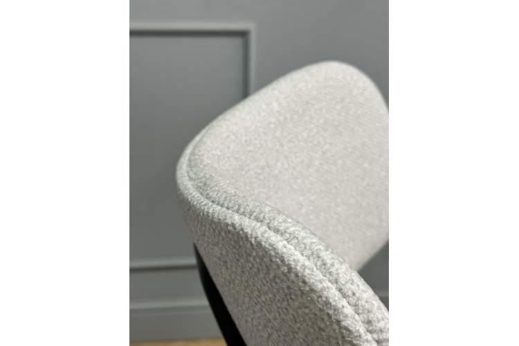 Комплект стульев 2шт KENNER 302SD черный/серебристый микробукле-11