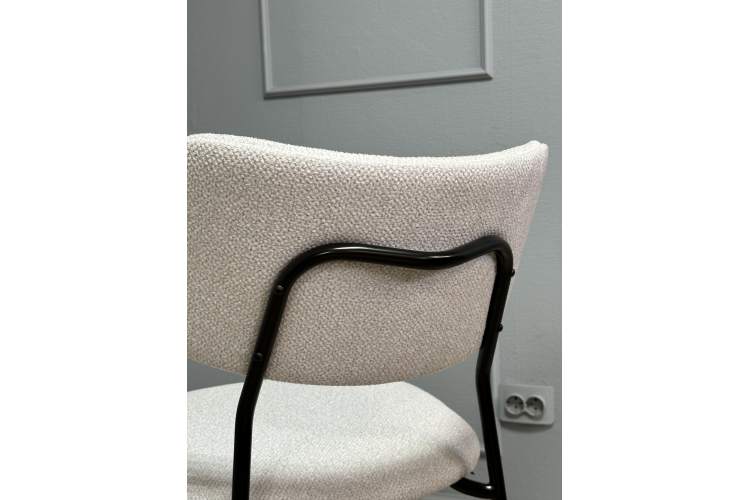 Комплект стульев 2шт KENNER 302SD черный/серебристый микробукле-14