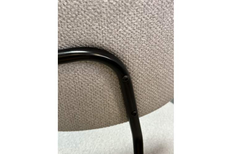 Комплект стульев 2шт KENNER 302SD черный/серебристый микробукле-15