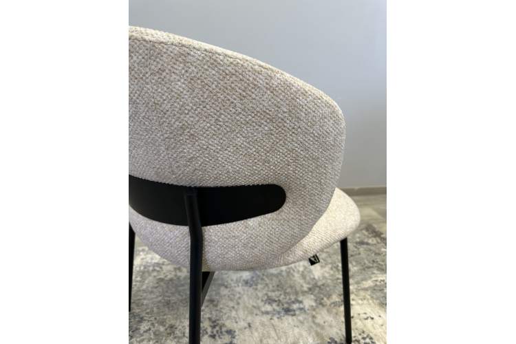 Комплект стульев 2шт KENNER 306SD черный/бежевый-15