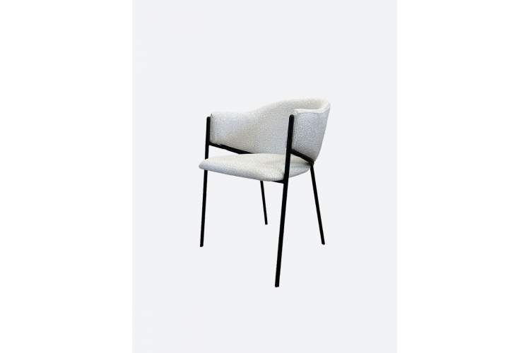 Комплект стульев 2шт KENNER 308SD черный/серебристый-1