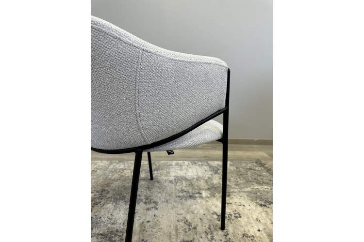 Комплект стульев 2шт KENNER 308SD черный/серебристый-14