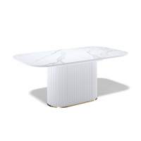 Стол Kenner LDs1600, белый/керамика TIANSHAN WHITE