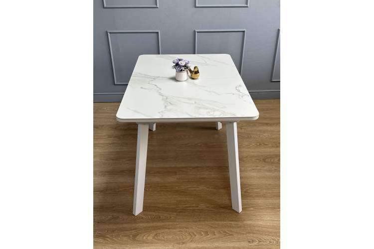 Стол KENNER AA1200 белый/керамика мрамор белый-7
