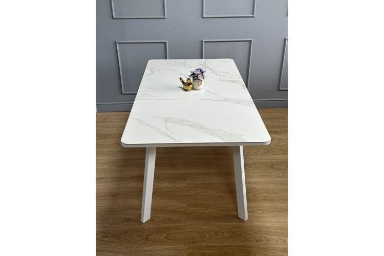 Стол KENNER AA1200 белый/керамика мрамор белый-16
