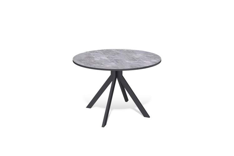 Стол KENNER AR1000 черный/керамика серая