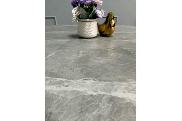 Стол KENNER AR1000 черный/керамика серая-9