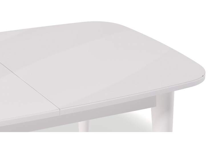 Стол KENNER K1250 белый/стекло белое сатин-4
