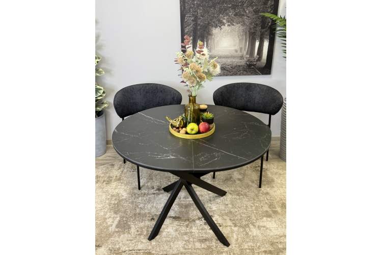 Стол KENNER R1000s черный/керамика черная-13