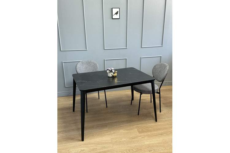 Стол KENNER KS1200 черный/керамика мрамор черный-3