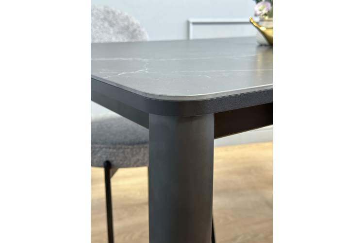 Стол KENNER KS1200 черный/керамика мрамор черный-7