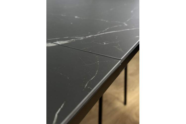 Стол KENNER KS1200 черный/керамика мрамор черный-9