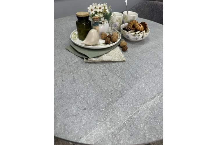 Стол KENNER AR1000 белый/мрамор светло-серый-6