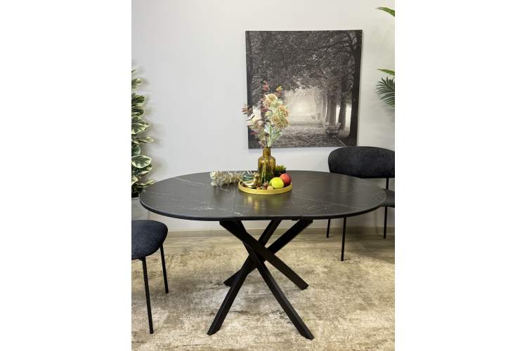 Стол KENNER R1000s черный/керамика черная-22