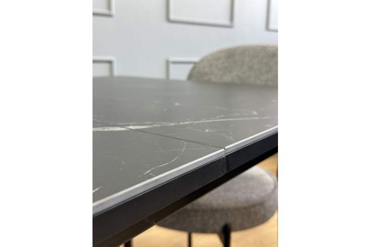 Стол KENNER KS1200 черный/керамика мрамор черный-10