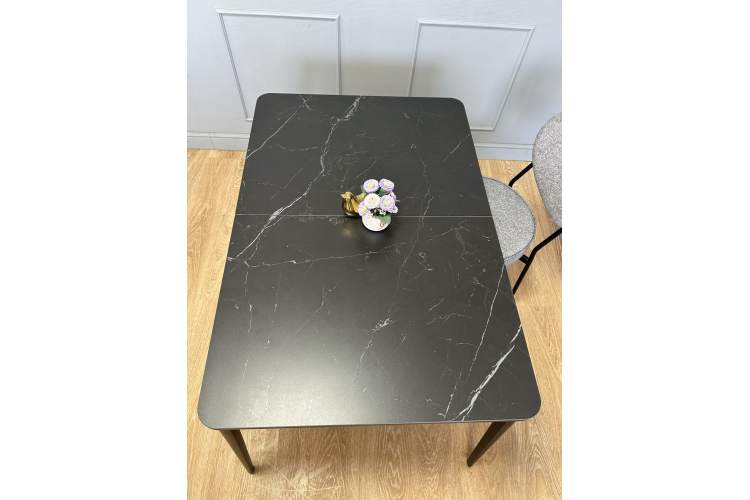 Стол KENNER KS1200 черный/керамика мрамор черный-12