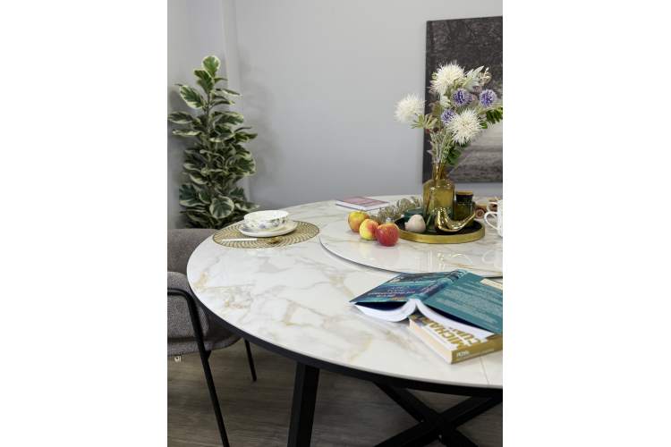 Стол Kenner SK1800, черный/керамика CARLA LARKIN-19