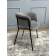 Комплект стульев 2шт KENNER 303SD черный/микробукле серый
