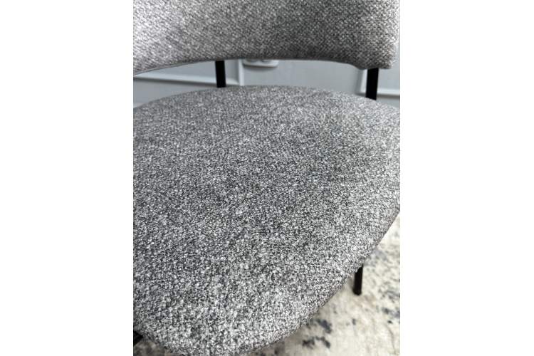 Комплект стульев 2шт KENNER 303SD черный/микробукле серый-4