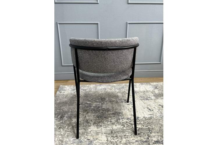 Комплект стульев 2шт KENNER 303SD черный/микробукле серый-12