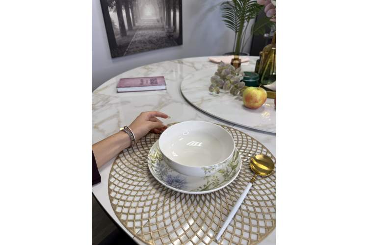 Стол Kenner SK1800, черный/керамика CARLA LARKIN-23