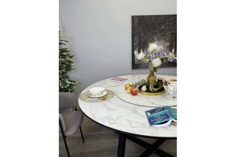 Стол Kenner SK1800, черный/керамика CARLA LARKIN-25