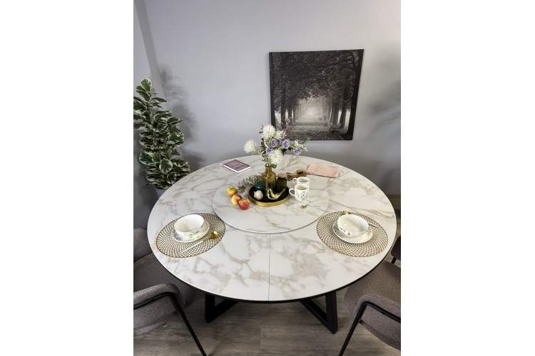 Стол Kenner SK1800, черный/керамика CARLA LARKIN-12