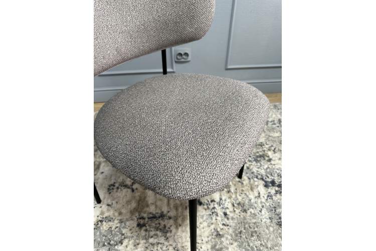 Комплект стульев 2шт KENNER 309SD черный/микробукле капучино-13