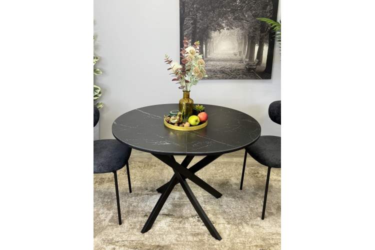 Стол KENNER R1000s черный/керамика черная-25