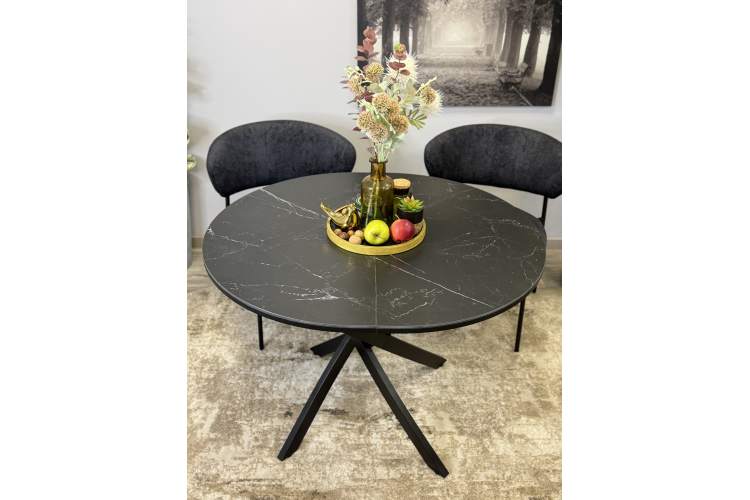 Стол KENNER R1000s черный/керамика черная-14