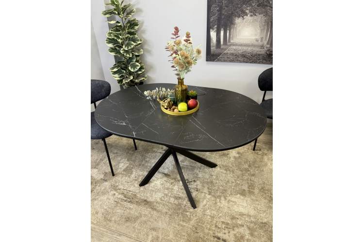 Стол KENNER R1000s черный/керамика черная-21