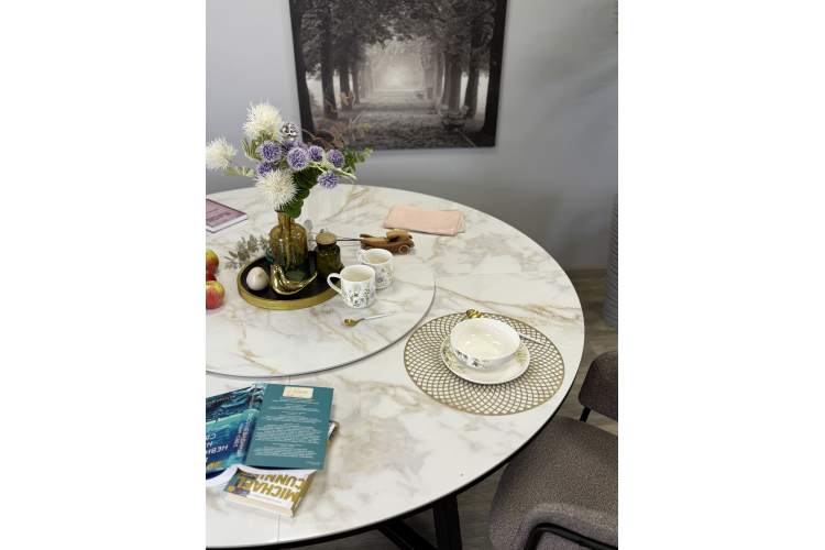 Стол Kenner SK1800, черный/керамика CARLA LARKIN-26