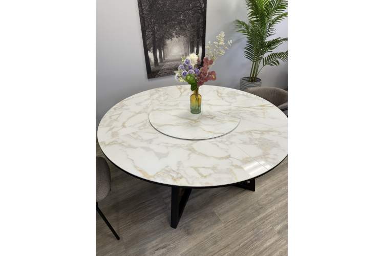 Стол Kenner SK1800, черный/керамика CARLA LARKIN-27