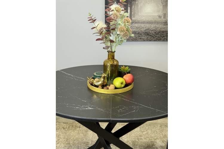 Стол KENNER R1000s черный/керамика черная-4