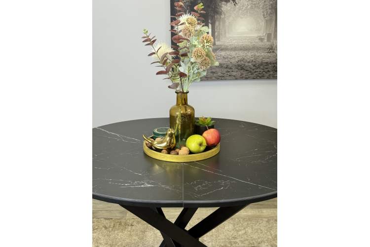 Стол KENNER R1000s черный/керамика черная-5