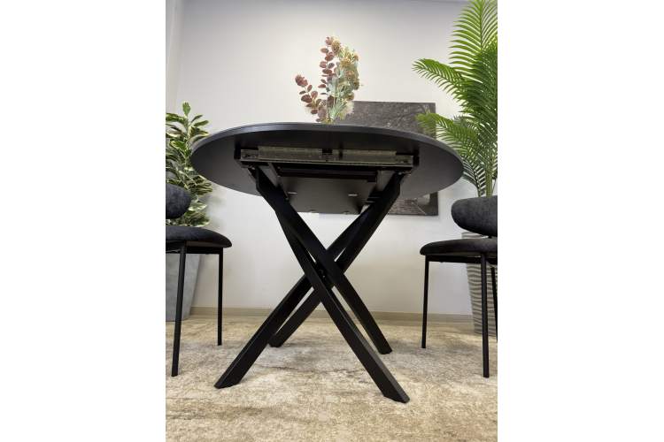 Стол KENNER R1000s черный/керамика черная-6