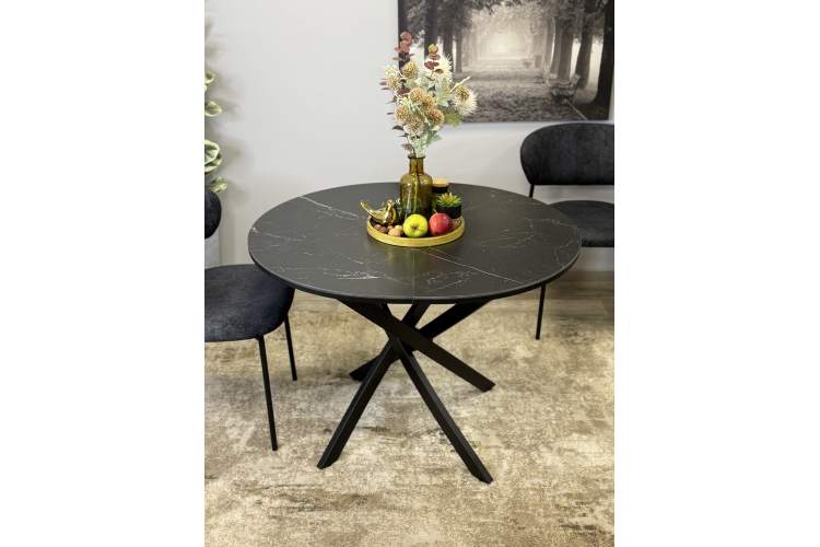 Стол KENNER R1000s черный/керамика черная-17